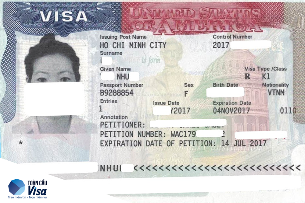 Visa của chị Như