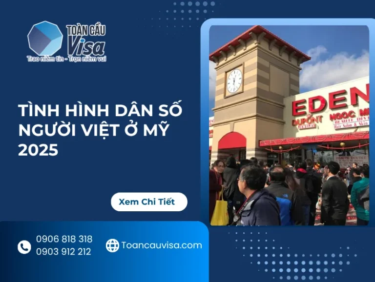 Số lượng người Việt ở Mỹ 2025