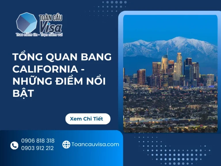 Banner: Tổng quan bang California, những điểm nổi bật