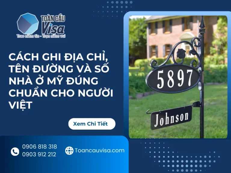 Banner: Cách ghi địa chỉ, tên đường và số nhà ở Mỹ đúng chuẩn cho người Việt
