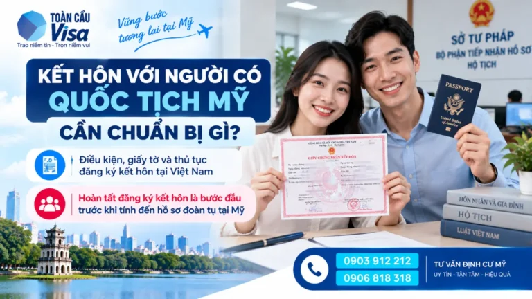 Kết hôn với người có quốc tịch Mỹ cần chuẩn bị điều kiện, giấy tờ và thủ tục gì tại Việt Nam