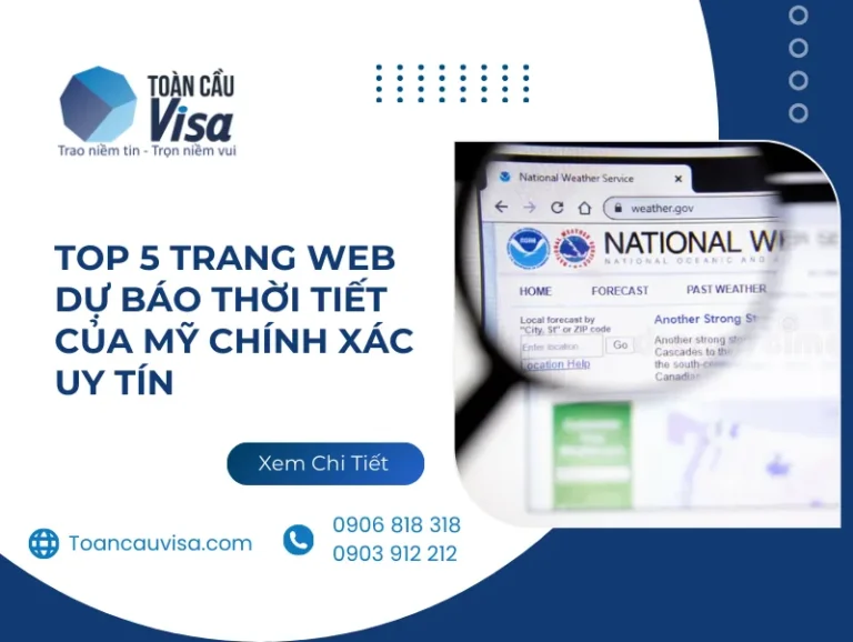 Banner: Top 5 trang web dự báo thời tiết của Mỹ chính xác, uy tín