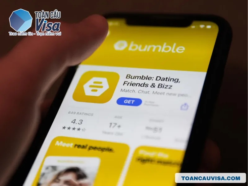 Top 10 App hẹn hò phổ biến cho người Việt ở Mỹ 2026 4 Bumble nổi bật với cơ chế phụ nữ nhắn tin trước, tạo môi trường an toàn và tôn trọng