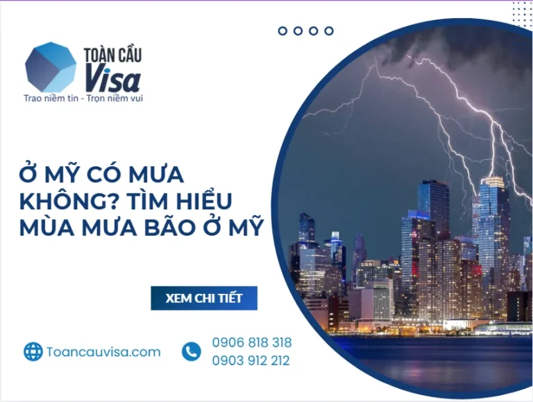 Ở Mỹ có mưa không Tìm hiểu mùa mưa bão ở Mỹ