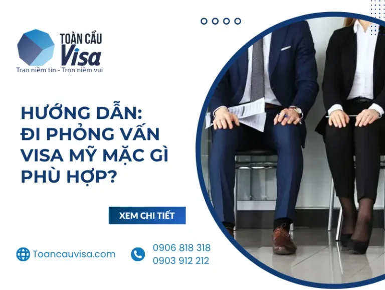 Banner: Hướng dẫn đi phỏng vấn visa Mỹ mặc gì phù hợp