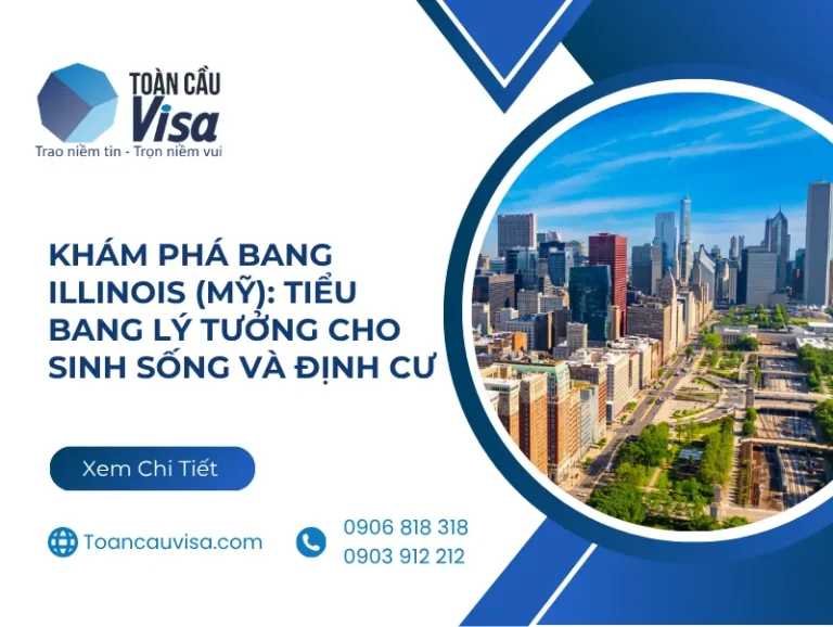 Banner: Khám phá bang Illinois (Mỹ), tiểu bang lý tưởng cho sinh sống và định cư