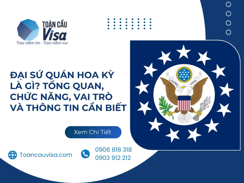 Banner: Đại sứ quán Hoa Kỳ là gì, tổng quan, chức năng, vai trò và thông tin cần biết