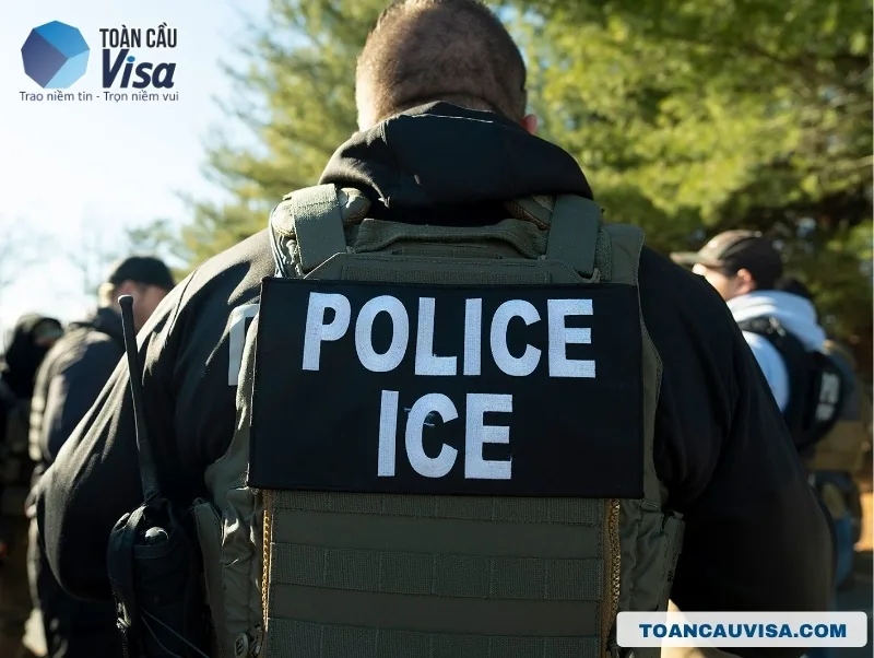ICE là gì ở Mỹ? Vai trò, chức năng và hoạt động bạn cần biết 3 ICE thực hiện lệnh trục xuất của tòa án di trú.