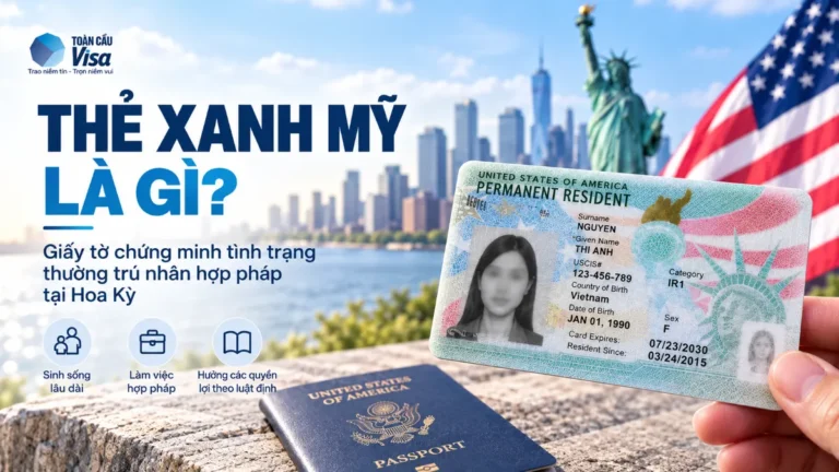 Thẻ xanh mỹ là gì và quyền lợi của người có thẻ xanh
